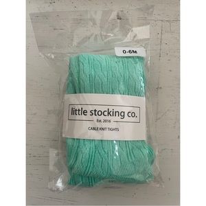 NWT Little Stocking Co. Cable Tights